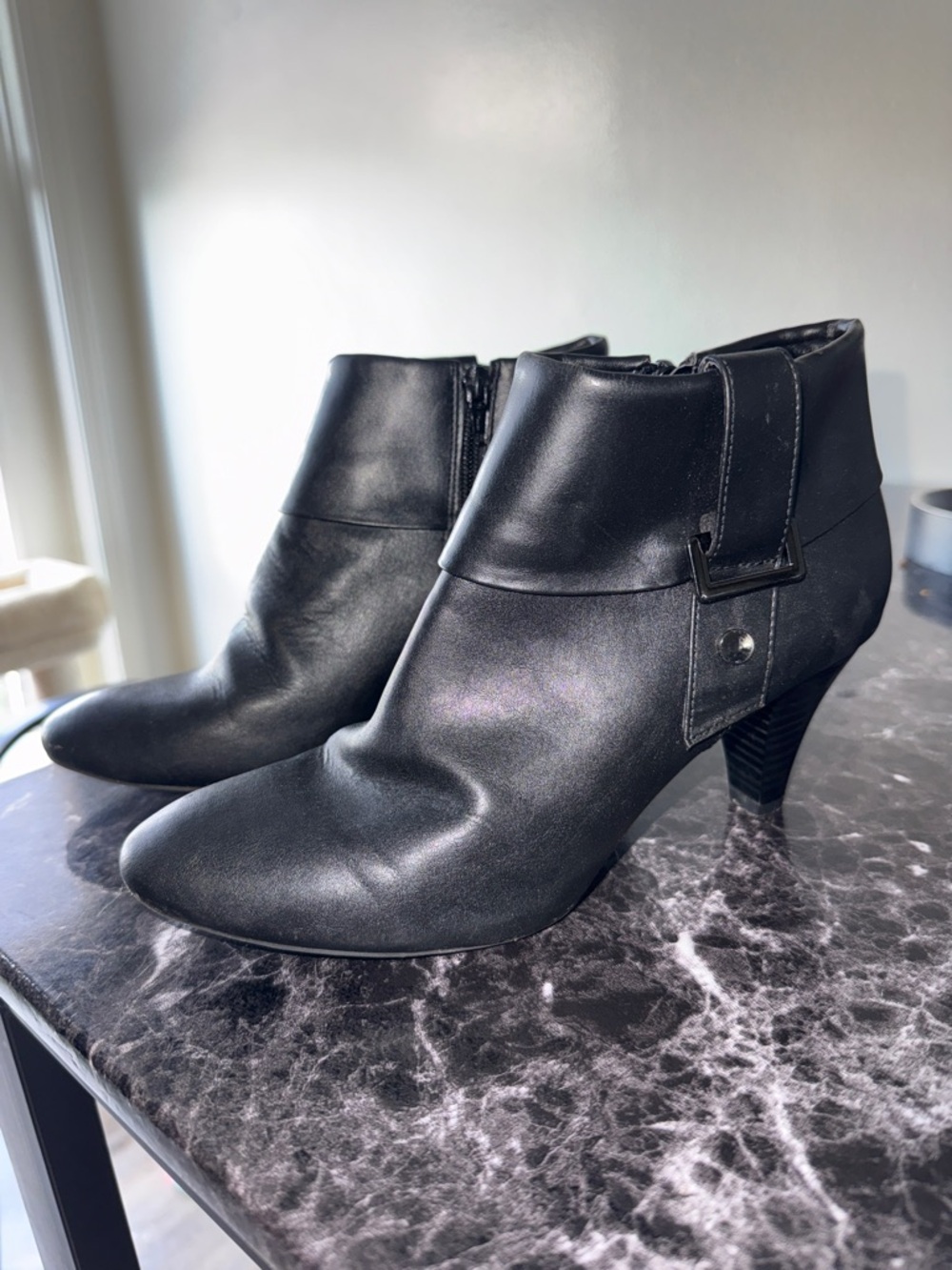 East 5th Ankle Booties with Low Heel